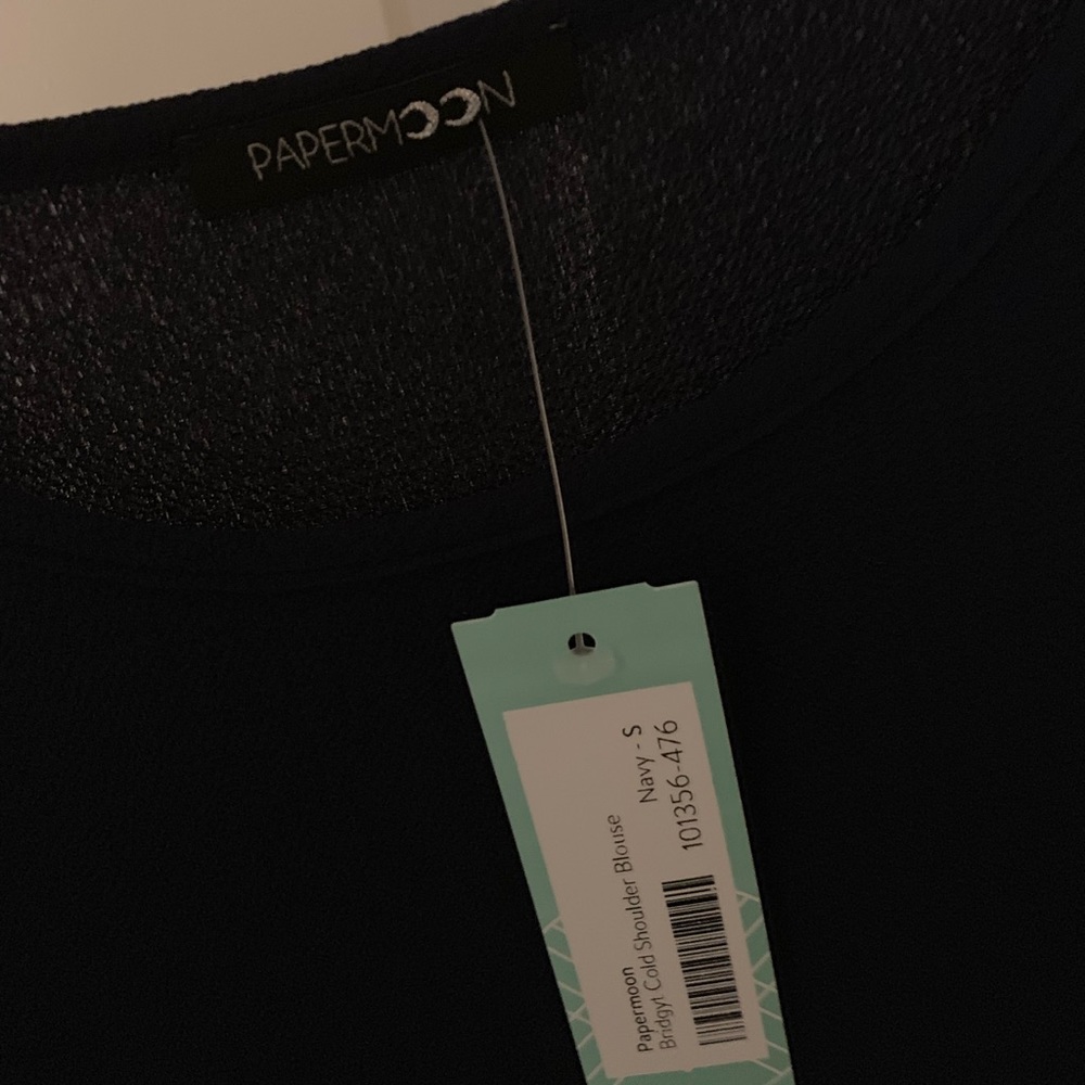 Navy blouse - Picture 3 of 3